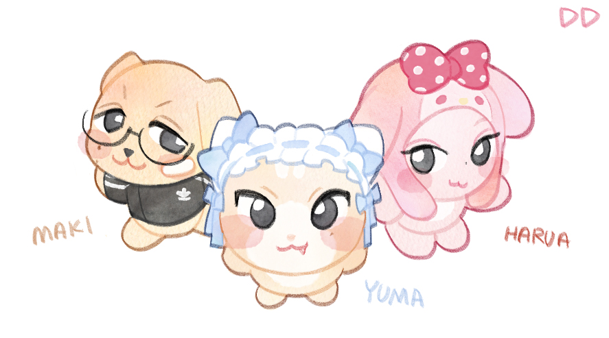 🤍🩵🩷
#MAKI #YUMA #HARUA 
#andTEAM