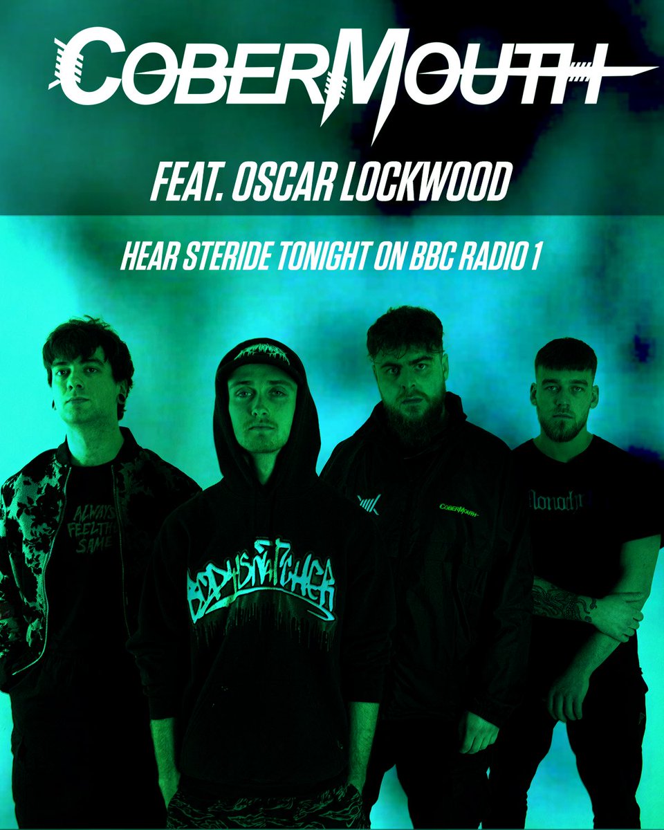 Cober Mouth (@cobermouth) on Twitter photo O2 TICKETS ON SALE AND <a href="/BBCR1/">BBC Radio 1</a> SPINS 🤯
YEEAAAH alright then, bit mad but still...
Thanks <a href="/AlyxHolcombe/">Alyx Holcombe⚡</a> and <a href="/bbcintroducing/">BBC Music Introducing</a> once again for their support 💚 O2 TICKETS ON SALE AND <a href="/BBCR1/">BBC Radio 1</a> SPINS 🤯
YEEAAAH alright then, bit mad but still...
Thanks <a href="/AlyxHolcombe/">Alyx Holcombe⚡</a> and <a href="/bbcintroducing/">BBC Music Introducing</a> once again for their support 💚