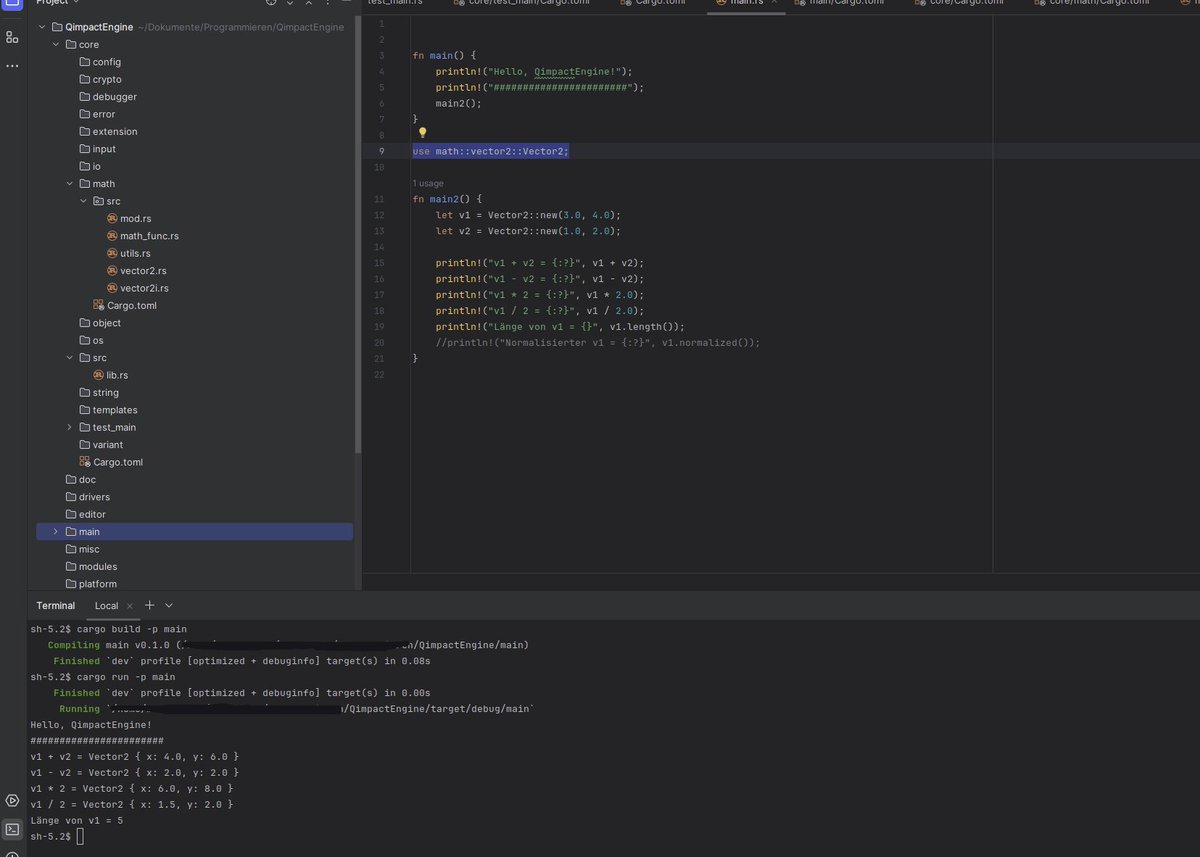 learning #rust the hard way:

Recreating the #GodotEngine Core in Rust 🤡

This way, the learning curve is much steeper than if you simply read the 1'000-page Rust book and try to write the same code examples from it.

(This is just a self-study project, not a serious one)