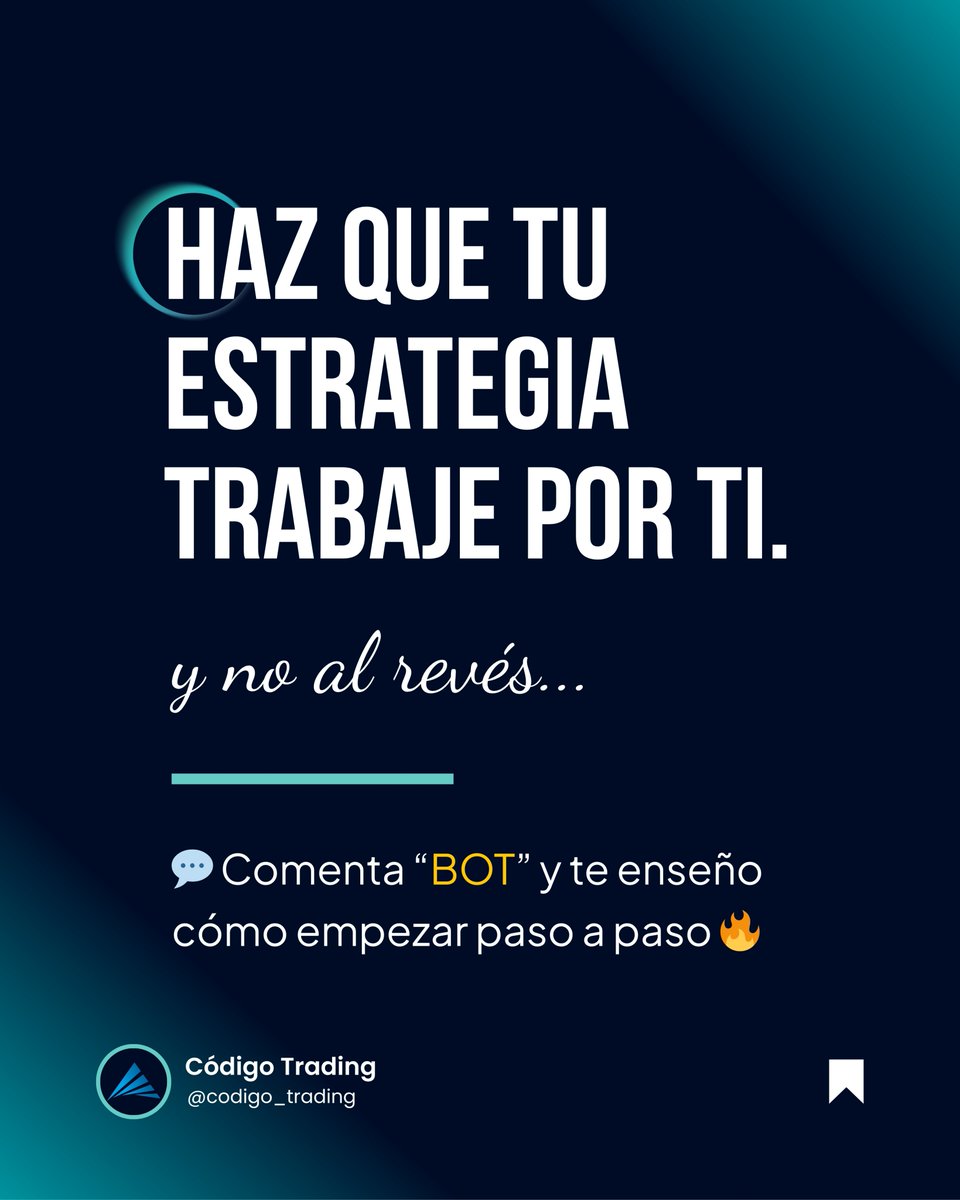 CodigoTrading's tweet image. ¿Qué es un bot de trading? 🤖

⚠️Advertencia: El trading conlleva alto riesgo de pérdida de capital. La información es solo informativa.

#BotDeTrading #TradingAutomatizado #IAParaTraders #TradingConIA #AutomatizaTuTrading #ia #chatgpt #RobotDeTrading #EstrategiaAutomatica