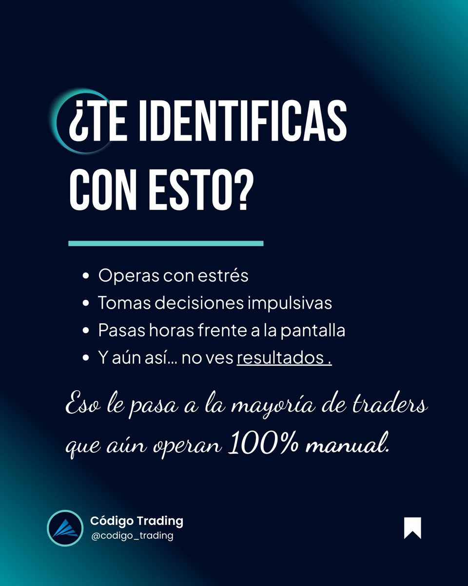 CodigoTrading's tweet image. ¿Qué es un bot de trading? 🤖

⚠️Advertencia: El trading conlleva alto riesgo de pérdida de capital. La información es solo informativa.

#BotDeTrading #TradingAutomatizado #IAParaTraders #TradingConIA #AutomatizaTuTrading #ia #chatgpt #RobotDeTrading #EstrategiaAutomatica