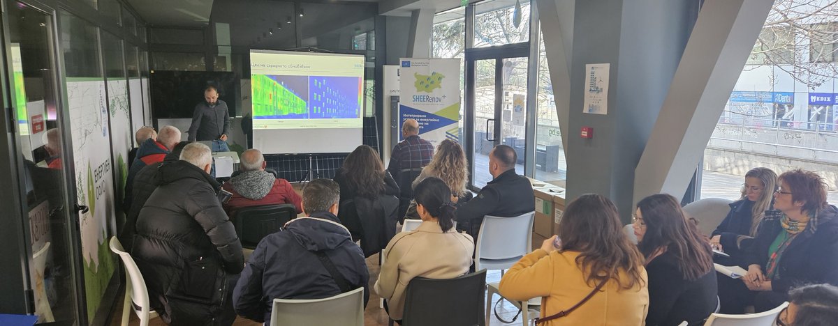 ComActivateEU's tweet image. Empowering energy renovations of multi-family buildings in Bulgaria🇧🇬!
Energy Office Burgas has held trainings with building reps and contractors to boost knowledge on their roles, stakeholder engagement and innovation in #EnergyEfficiency
Learn more 👉 burgas.bg/bg/novini/nad-…