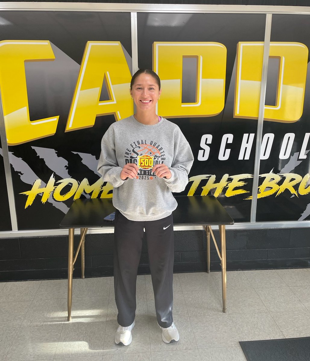 SHOUT OUT to CADDO #OKPreps Jaycie Nichols in recognition of your hard work and career accomplishments, here's your IWasAtTheGame.com #OKPreps1500PointClub STICKER!

Jaycie is an 8-time State Champion at CADDO (4 Fast Pitch, 3 Slow Pitch and 2024 Long Jump)

Congrats