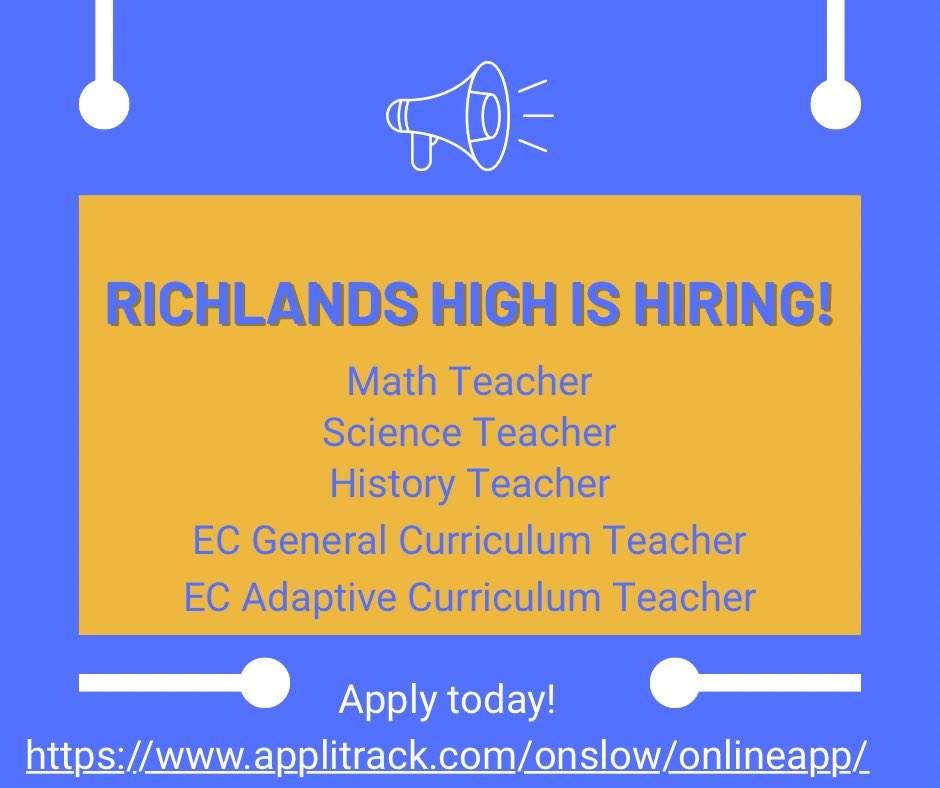 Join the team at Richlands!