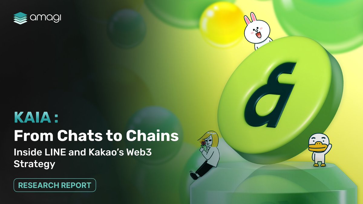 The Birth of Kaia
What happens when Kakao’s Klaytn and LINE’s Finschia merge into a single Layer-1?

Introducing @KaiaChain, a unified chain aiming to revolutionize Web3 in Asia.

A deep dive into the chain, the tech, and what’s next 🧵