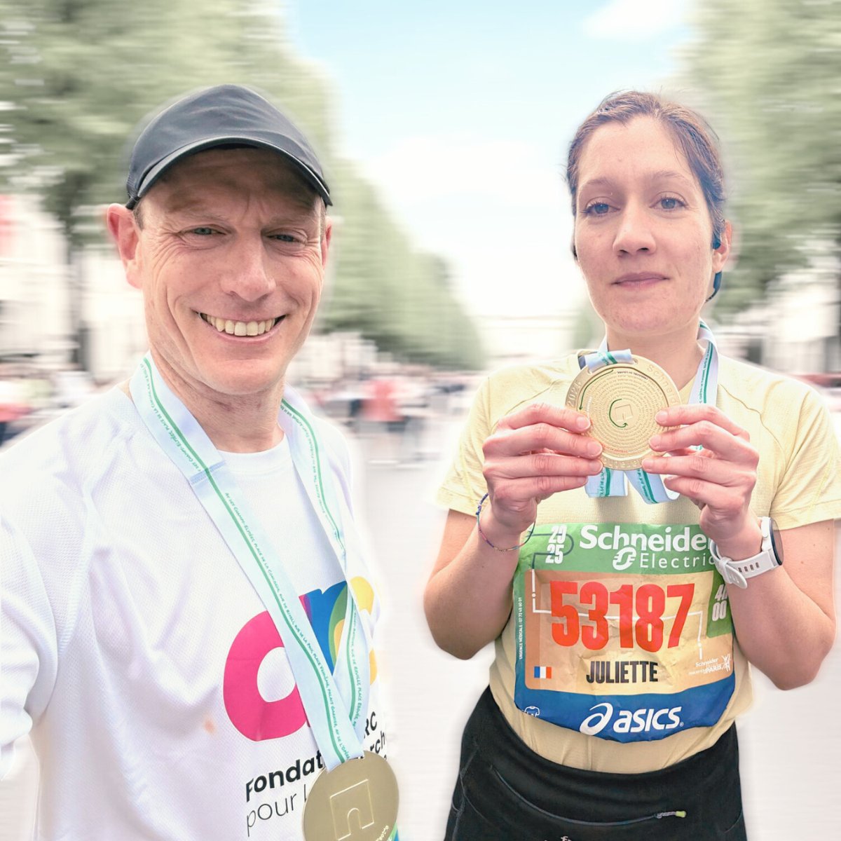 Congratulations to our R&amp;D teammates Juliette Paillet and <a href="/olivier_negre/">Olivier NEGRE</a> on completing the #ParisMarathon yesterday! Both achieved their personal time goals. Well done! 🏃‍♀️🏃‍♂️