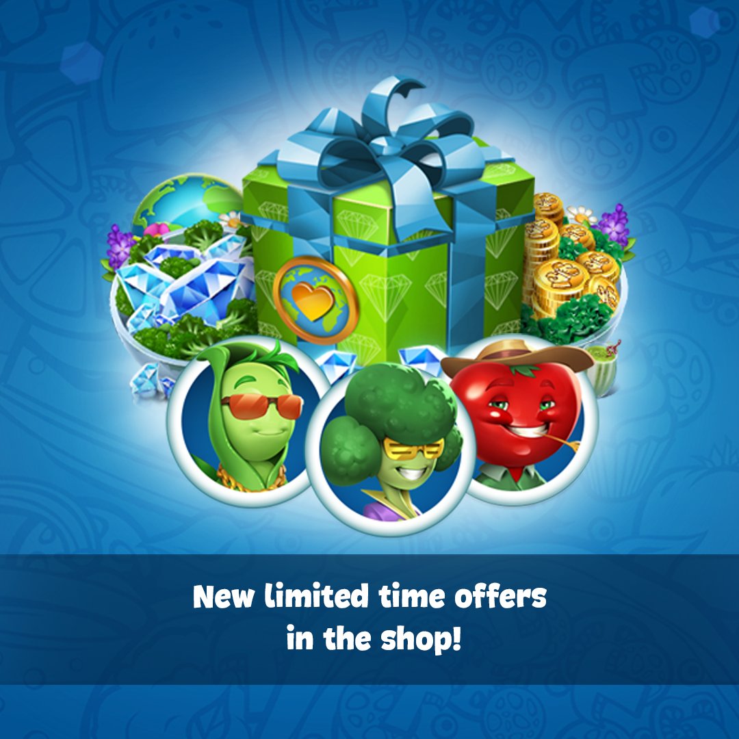 cookingfever's tweet photo. 🌱 The Healthy Food Event is LIVE in #CookingFever!
🔥 Spotlight on Vegan Peak – now 50% OFF!
💎 Gem Shard Rain + 🎉 limited-time animated avatars & frames!
Ends May 12 – don’t miss it! 👨🍳🥑 https://t.co/wNFA3Kczgr