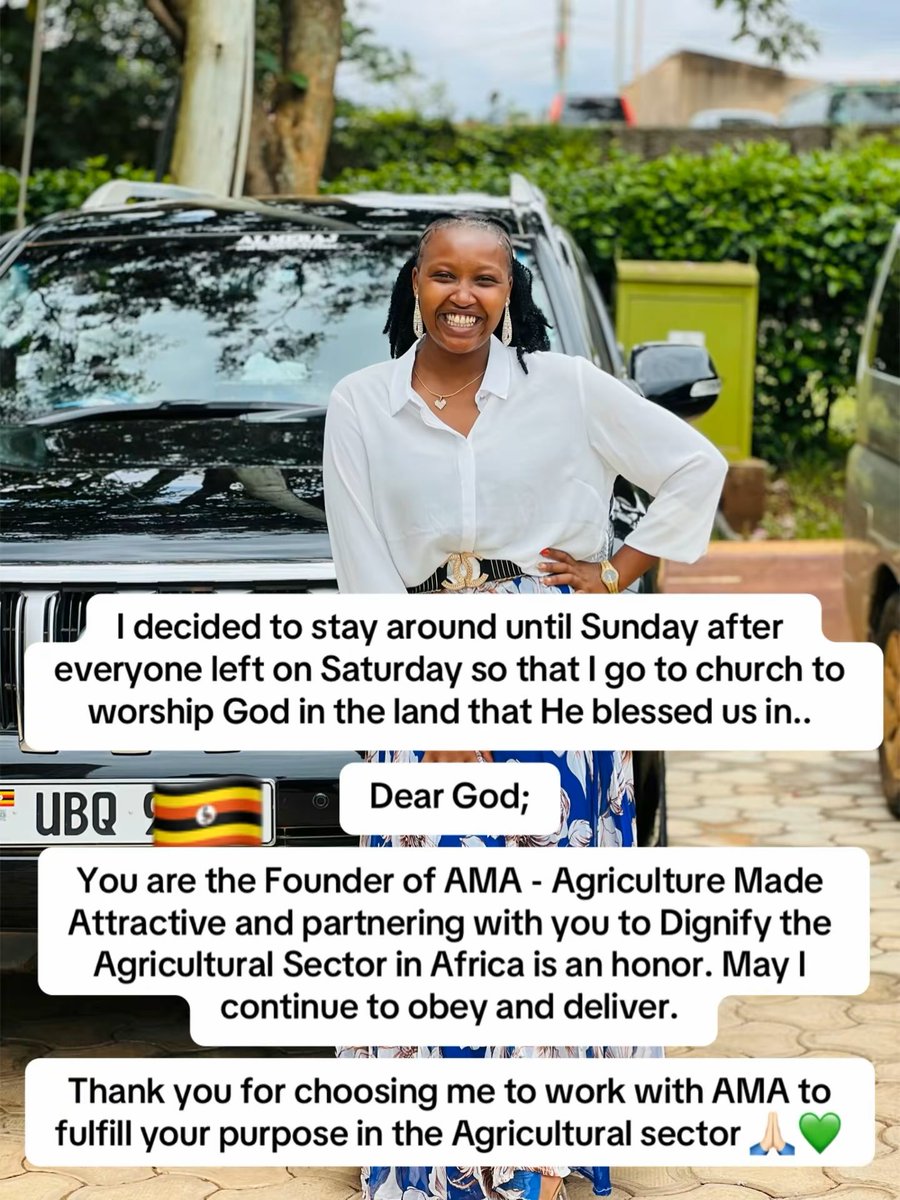 SarahWNjoroge's tweet photo. @AMA_Africa_ founder is God, Iβm only a partner with Him.
#AMAExperience Uganda πΊπ¬ https://t.co/wTcSoTXq3Q