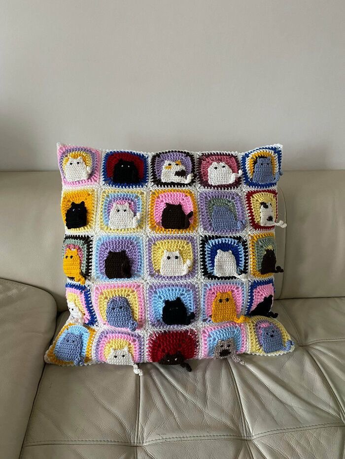 granny squares crochet 🧶
