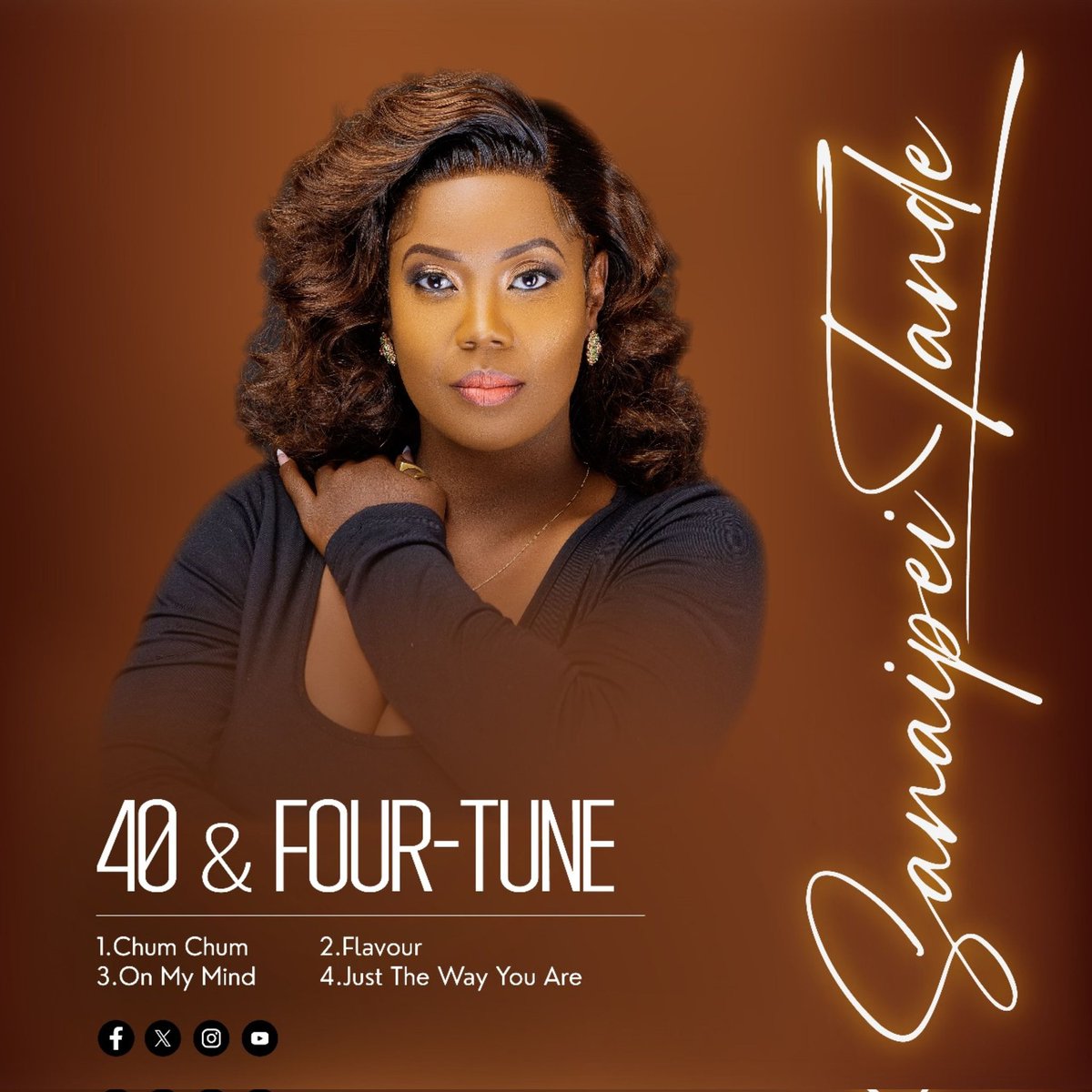 **NEW MUSIC ALERT** Excited to be sharing my new EP 40&amp;FOUR-TUNE!!! All jams drop 12am Friday 18th April across All Platforms!!
Good Music on A Good Friday!!!
Happy Early Easter 😊