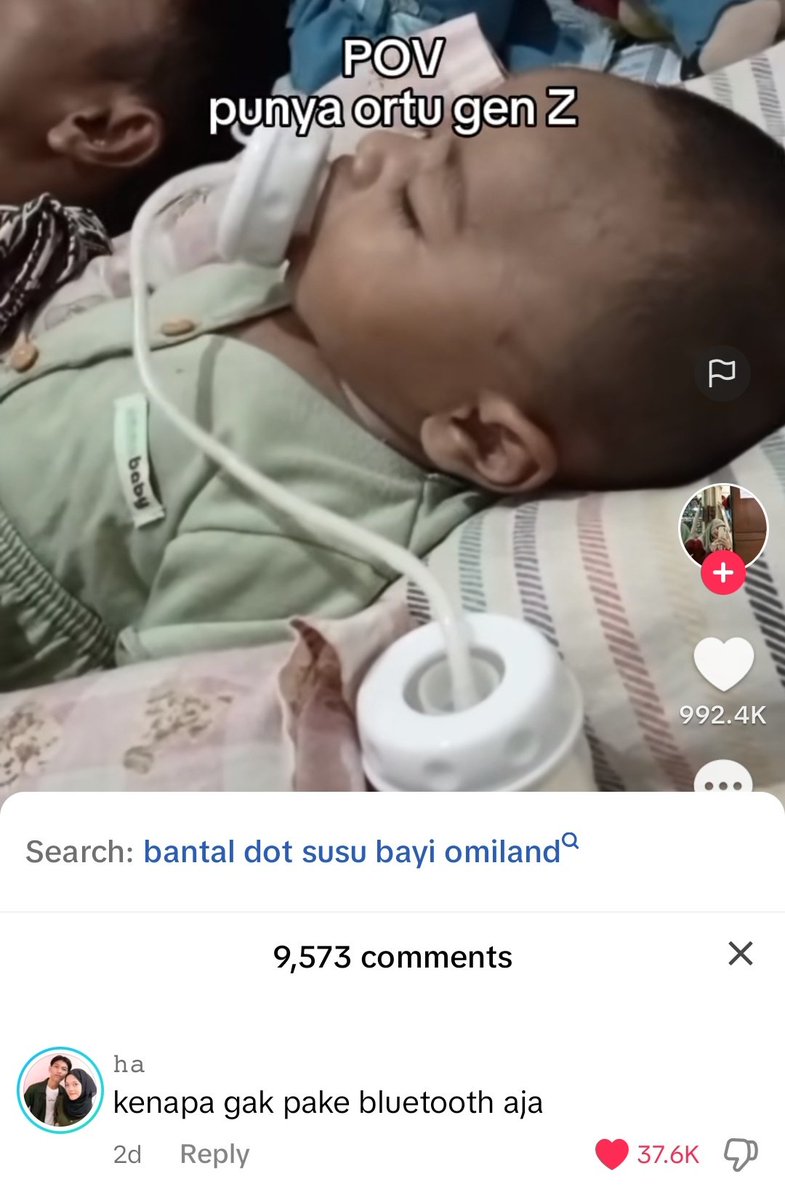 imnotaudiz's tweet photo. @tanyarlfes Gw kmarin ngetawain model botol dot bayi trs ada yg komen gini lagi 😭 https://t.co/f7YEQsbZmL