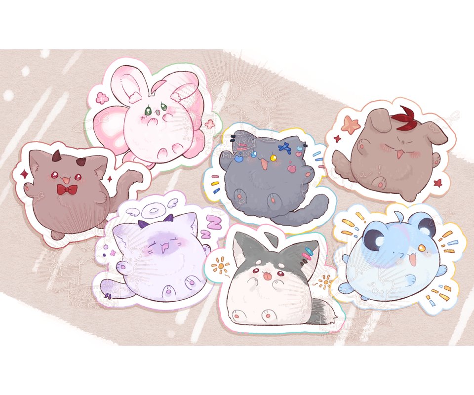 | 委託🍤|   
很高興可以幫朶菟菈【<a href="/Datura_Cherish/">朶菟菈🌷塗鴉系呆呆Vtuber🦋</a>】
繪製蕃花雜貨舖團隊裝飾用的小圖🦋

很意外可以接到這類型的委託！
感謝朵朵的詢問與委託呀₍ᐢ. ̫ ˊ.ᐢ ₎🌷

ઇ蕃花雜貨舖ଓ 的網站
twitch.tv/team/florosia