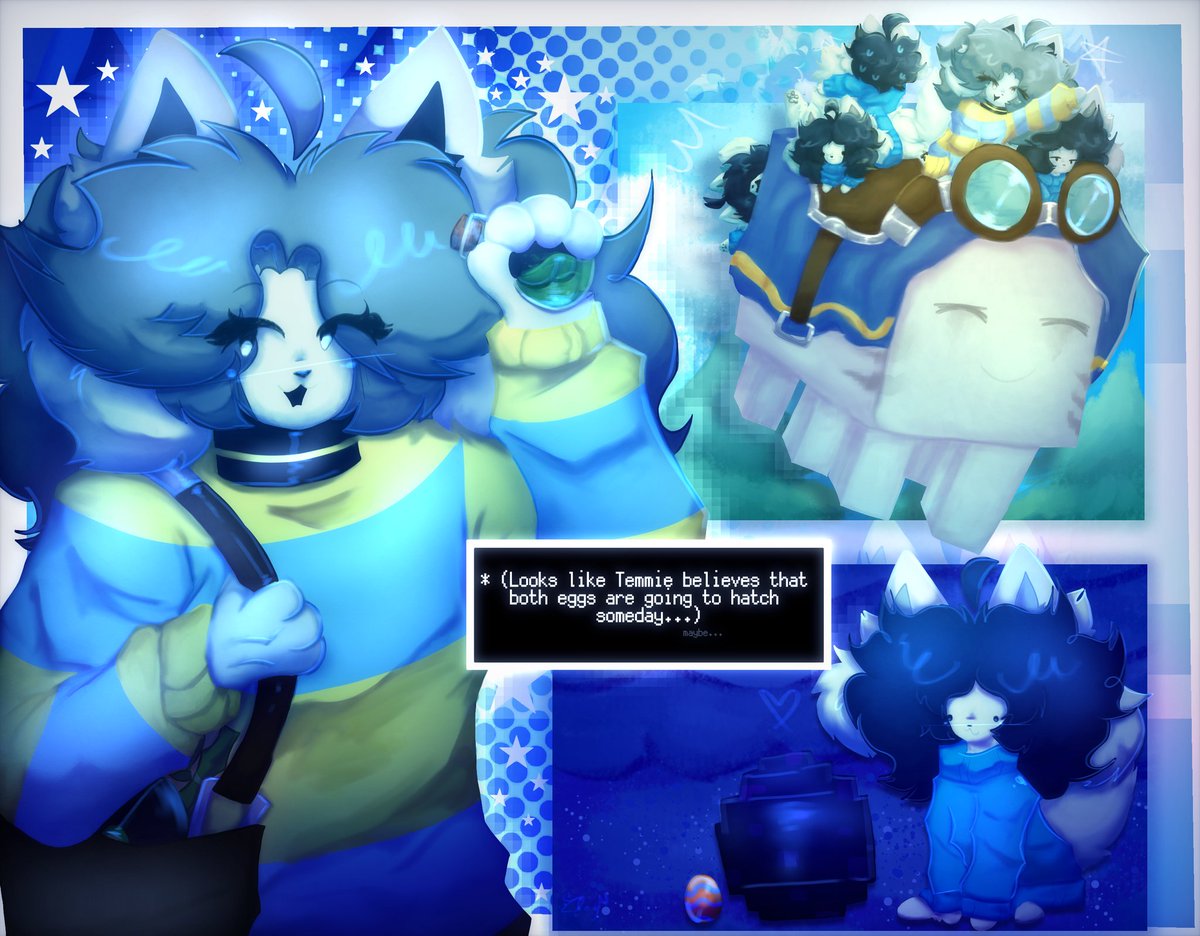 LemonadeKitt's tweet photo. Chicken jockey

#Undertale #Temmie #Minecraft #furryart https://t.co/YEN8V5wi7C
