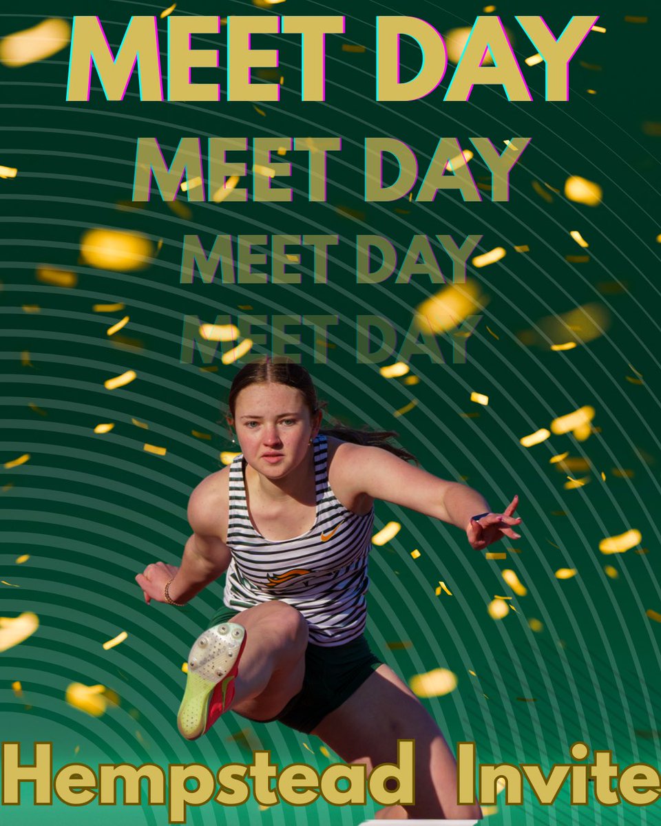 Home meet today at Dalzell
Field Events 4pm
Running Events 5pm
💚🐴💛