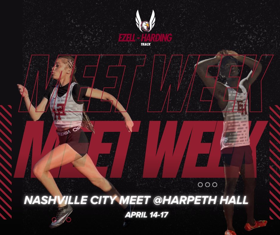 EHTrackandField's tweet image. This week Ezell Harding will compete at the Nashville City Meet Championship. Prelims are Monday/Tuesday and finals will be on Thursday. Follow along on MileSplit.
tn.milesplit.com/meets/656413-n…
#builtonbellroad