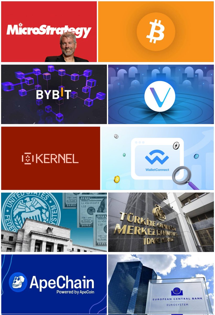 Günün ve Haftanın gerçekleşecek birkaç önemli haberlerini sizlerle paylaşıyorum.

◾MicroStrategy, 7 Nisan ile 13 Nisan tarihleri arasında 3,459 Bitcoin satın aldı. Ortalama fiyatları ise 82,618 dolar olarak gerçekleşti. Toplamda 285.80 milyon değerinde.

◾Bybit borsasında