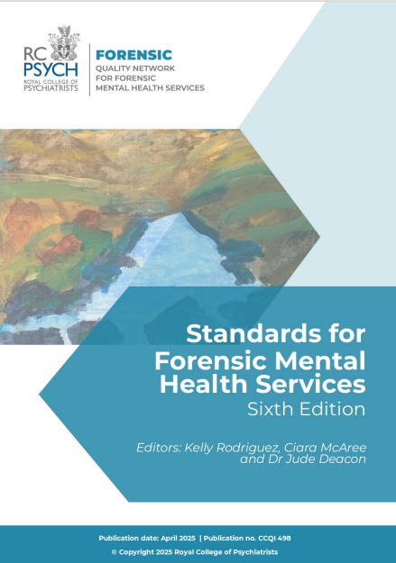 rcpsychCCQI's tweet photo. 📢 #QNFMHS is excited to announce the publication of the Sixth Edition of Quality Network for Forensic Mental Health Services Standards for Medium and Low Secure Services!

You can access the new standards here: https://t.co/S0ITEgUOzL https://t.co/Ga94ugfe1B