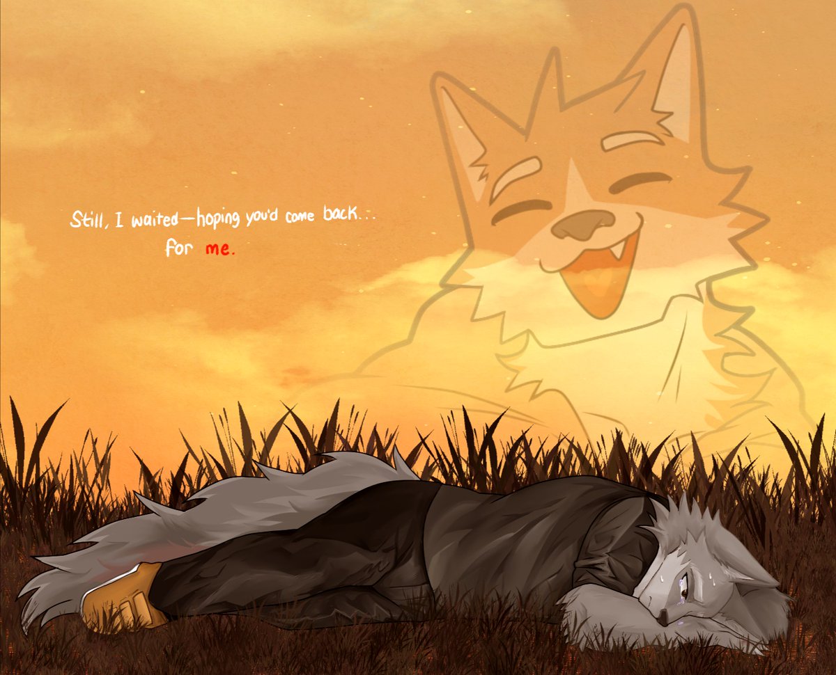 AwesomeJark's tweet photo. "Even after your choices led to this betrayal, I stayed—hoping you'd prove me wrong."

#furryartwork #drawingart https://t.co/WnQEvBTN8A