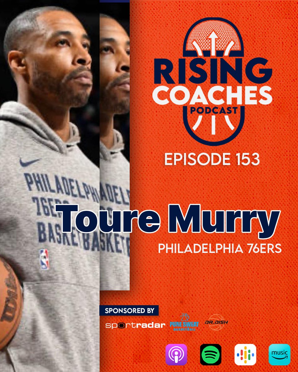 Philadelphia 76ers Assistant Coach <a href="/toure_murry/">Toure’ Khalid-Murry</a> joins Alan and Doug on the Rising Coaches Podcast. We talk about aligning player development goals with the long term team goals and some key traits to look for when evaluating a players long term potential.

Listen Now: