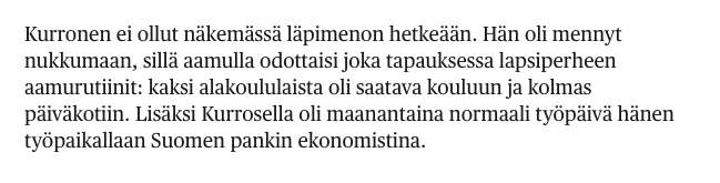 Me liberaalit ollaan työihmisiä eikä mitään yökukkujia.

hs.fi/pkseutu/art-20…