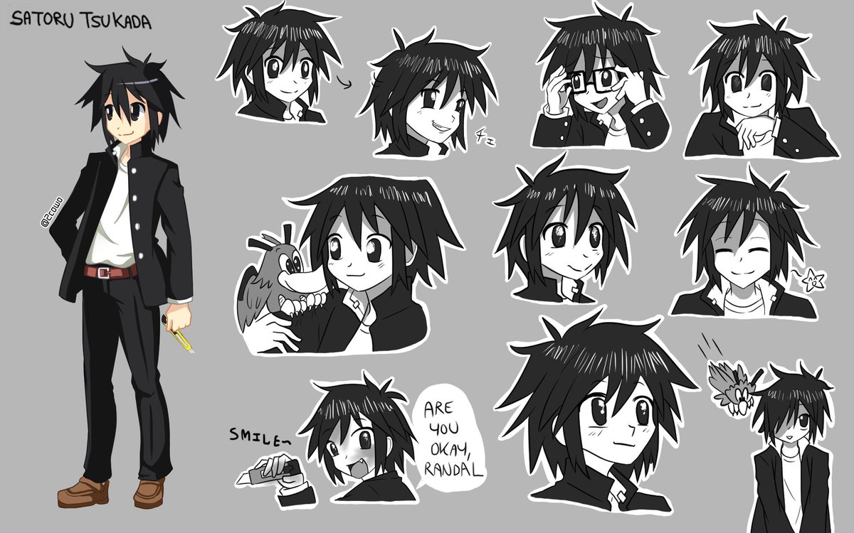 Satoru comic redraws! #ranfren #ランフレン #satorutsukada #塚田サトル