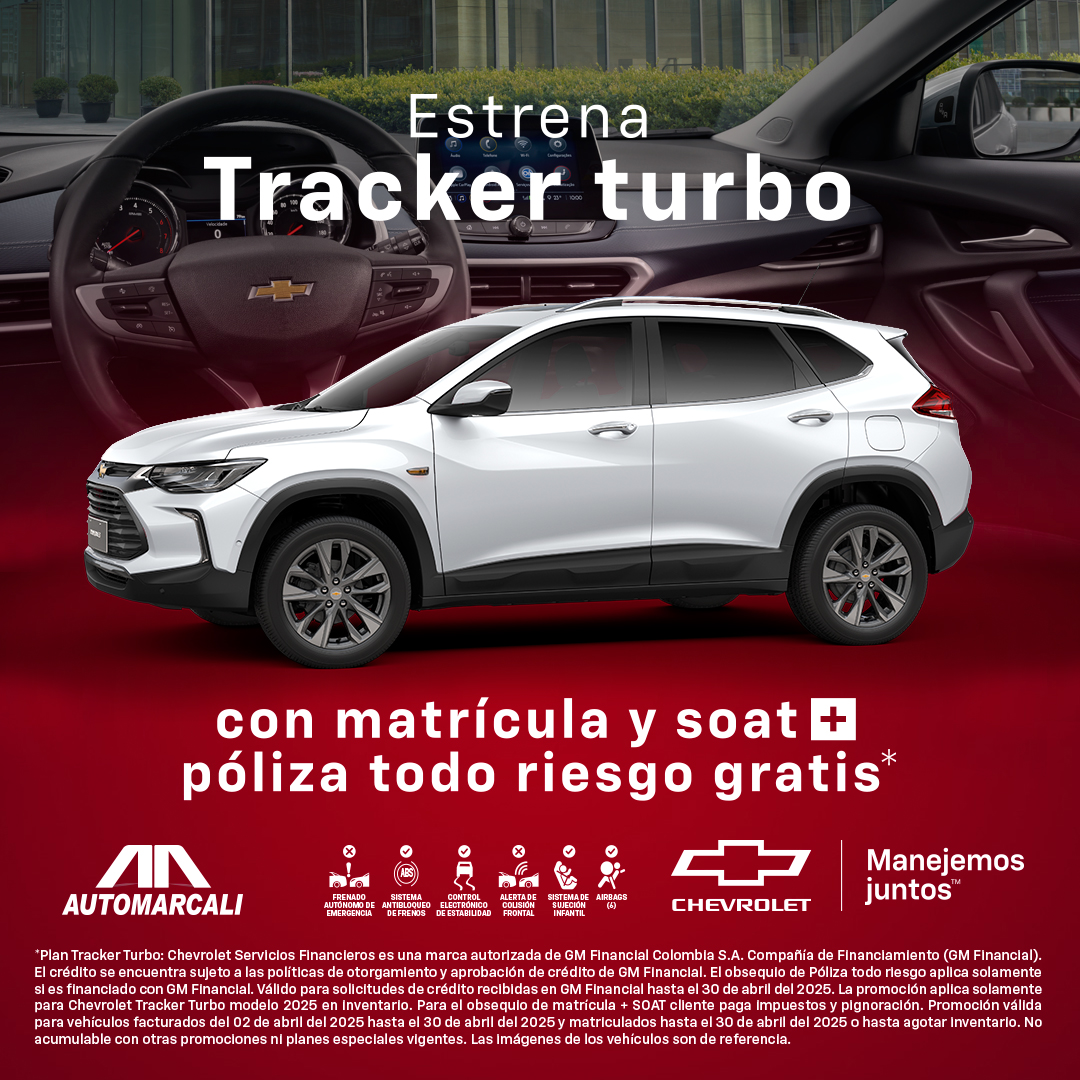 Automarcali's tweet image. 🔥 ¡Estrena tu Tracker Turbo hoy mismo! ¡Incluye póliza, matrícula y SOAT gratis*!

📱 WhatsApp: bit.ly/3127070143.

📍 Vitrina: Pasoancho con 70.

📄 *(Términos y condiciones: bit.ly/4clR7e7).