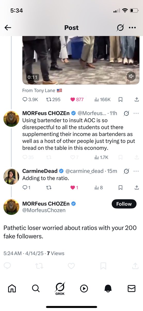 carmine_dead's tweet image. Oops. Sorry. Not a fake account. Newer than yours and with more of a follow ratio l, little buddy. Too bad you blocked me in 10 seconds before I could respond, like a proper cowardly commie.
Are you a bot?