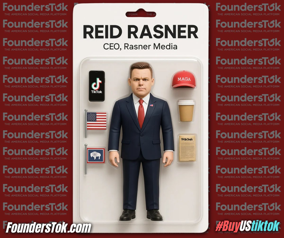 ReidRasner's tweet photo. I'm unapologetically Americans First and MAGA. And with President Trump's approval of my TikTok bid, I'm going to change social media forever. 💪 #buyUStiktok

#tiktok https://t.co/zZxdc3mdAu