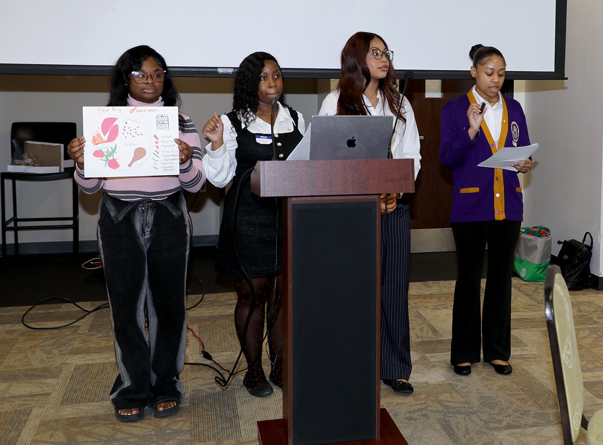 The #UAPB Department of Human Sciences recently hosted the “Feeding Brighter Futures Workshop,” a two-day event designed to inspire future leaders in nutrition, food science and wellness. #FoodSecurity #SAFHS #SEARK #UAPTC #Alcorn #4H