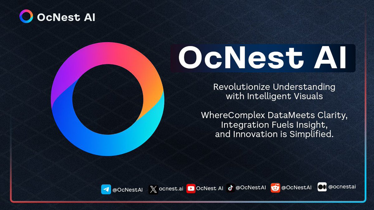 Nexus_Alexis01's tweet photo. OcNest AI is revolutionizing data analysis with cutting-edge NLP and LLM technology. Its intelligent concept mapping transforms complex information into clear, actionable insights, empowering professionals in research, legal, business, and beyond. Discover their powerful solutions at

🗝️ $OCAI Is Turning Staking Into Power Move With Buybacks And Competitions 

With Dynamic Staking You have Complete Flexibility Which Includes Harvesting Your Rewards Any Time – No Lock Up Or Period Of Restrictions 🤑🤑 

Start Earning Now!!
🔗 Stake : https://t.co/feGvl6RgmX
🔗CA : 0xe0396ef787f8b0385f0e73d30acf8b922b1761f1

TG; https://t.co/mywgQExUhV
X; https://t.co/PR1d1MupS8
YouTube; https://t.co/XErll9BTa3
TikTok; https://t.co/eAklyGoYvM

 https://t.co/jEaQGERHF2. #OcNestAI #AI #DataIntelligence