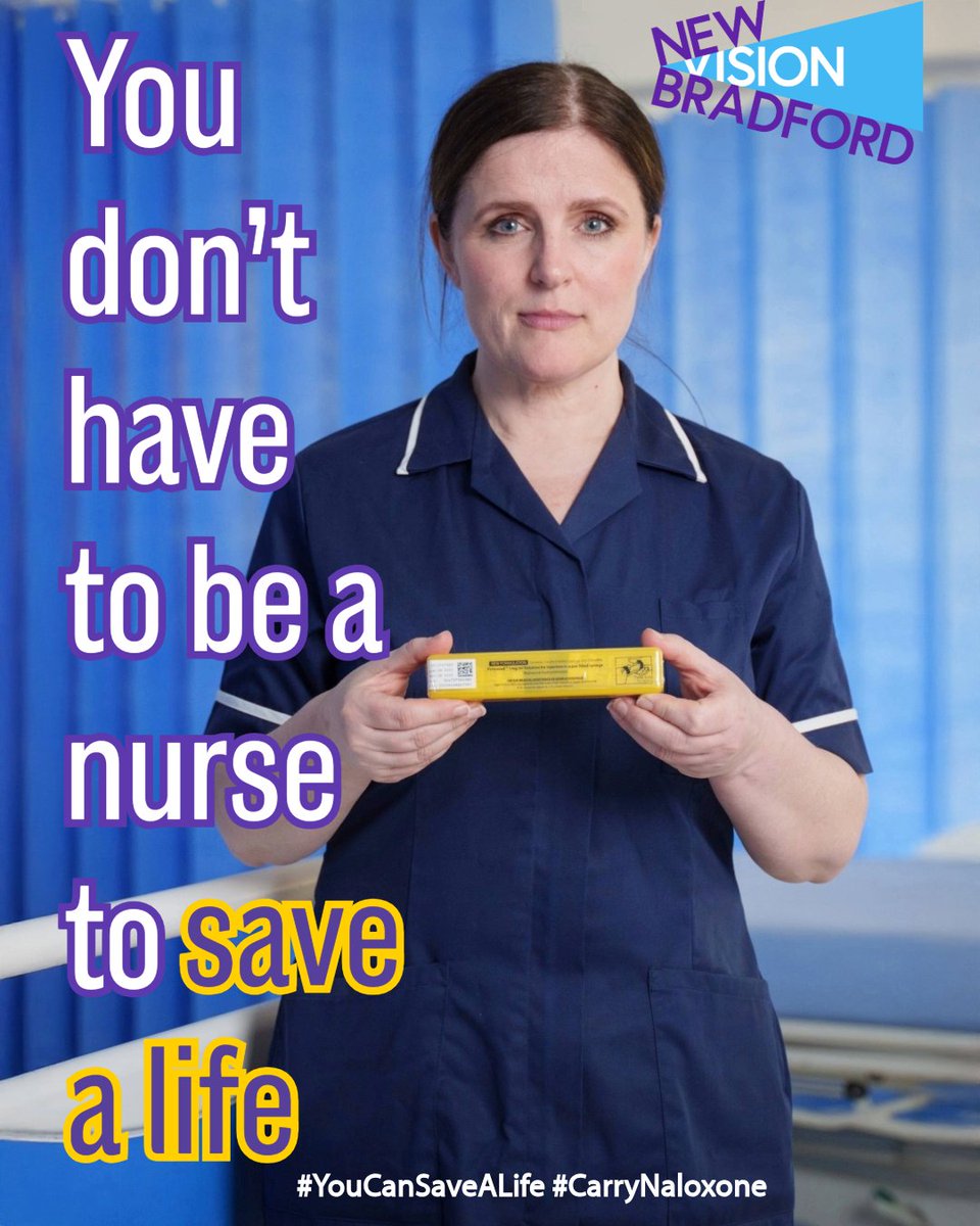 New Vision Bradford (@newvisionbrad) on Twitter photo We provide free naloxone kits to anyone in the Bradford District. Naloxone can reverse the effects of an opioid overdose in an emergency.
Call us 01274 296023
Email us info@newvisionbradford.org.uk
#YouCanSaveALife #CarryNaloxone We provide free naloxone kits to anyone in the Bradford District. Naloxone can reverse the effects of an opioid overdose in an emergency.
Call us 01274 296023
Email us info@newvisionbradford.org.uk
#YouCanSaveALife #CarryNaloxone