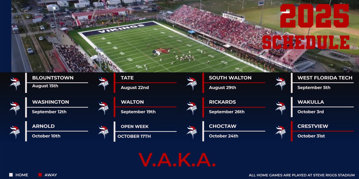 🎉 The Wait Is Over! 🎉
📅 2025 Football Schedule: LOCKED IN
🔥 Rivalries. Road Trips. Redemption.
💪 It’s more than a game—it’s a movement.
📍 Mark your calendars.
📸 
#FridayNightLights #UnfinishedBusiness