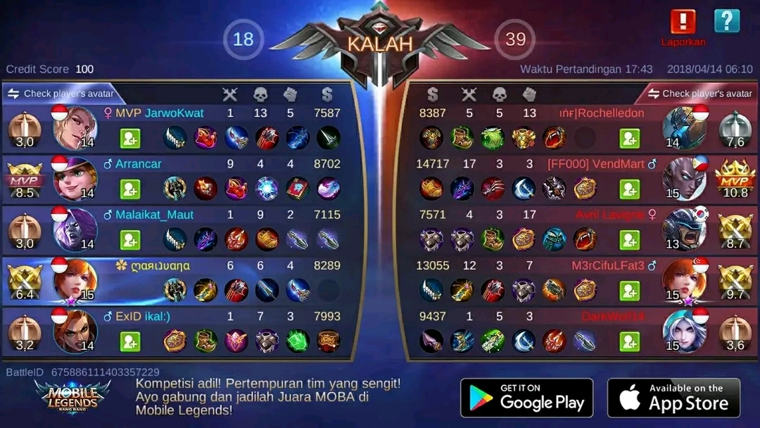 Mobile Legends Menfess tweet media