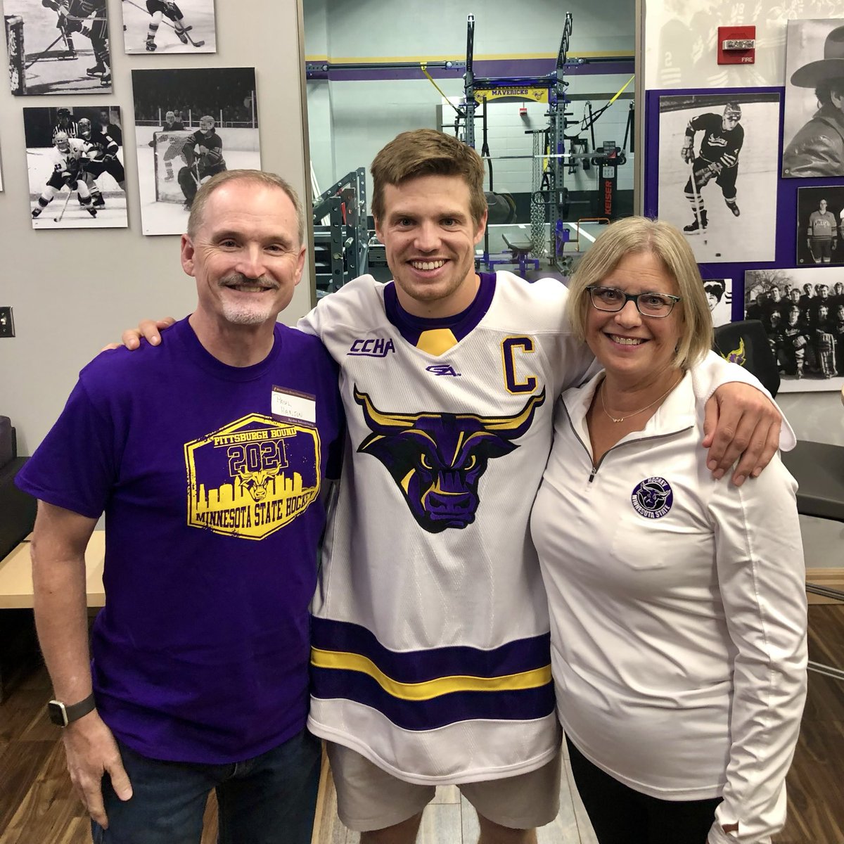 Paul (@paulmhanson) on Twitter photo Congratulations to former <a href="/MinnStMHockey/">Minnesota State Hockey</a> Captain Wyatt Aamodt on scoring his first NHL goal with the <a href="/Avalanche/">Colorado Avalanche</a>!! One of our favorite all-time Maverick. #HornsUp Congratulations to former <a href="/MinnStMHockey/">Minnesota State Hockey</a> Captain Wyatt Aamodt on scoring his first NHL goal with the <a href="/Avalanche/">Colorado Avalanche</a>!! One of our favorite all-time Maverick. #HornsUp