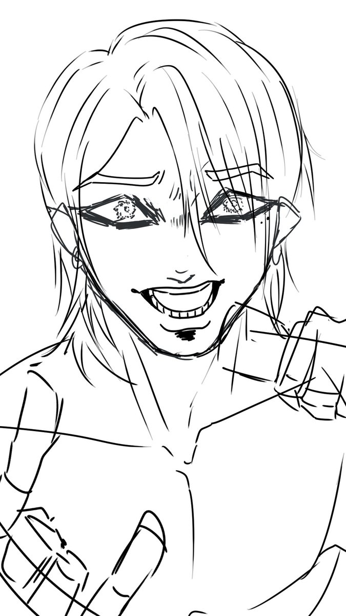 WIP - 🎤🤘🏿 #art #OC #wipart