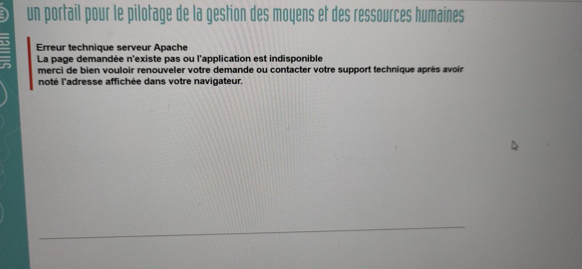 Une fois de plus le ministère est incapable faire fonctionner le serveur le jour de mutations. C'est tous les ans le même cirque. C'est inacceptable.
