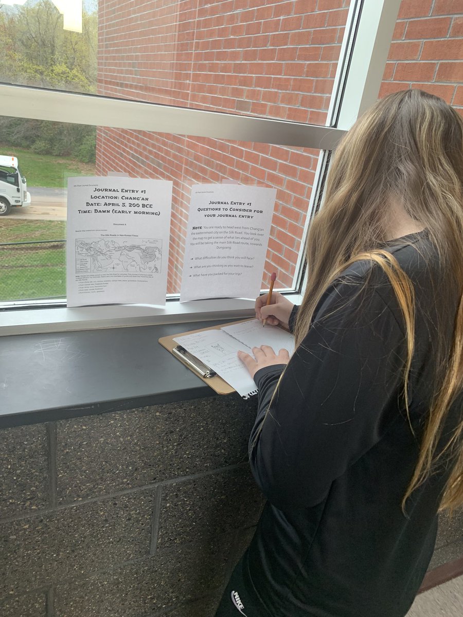 Mrs Bartoldson (@mrsbartoldson) on Twitter photo We are traveling along the Silk Road today and making journal entries based upon our character! Thank you <a href="/DBQProject/">DBQ Project</a> for the documents! #iMPACT <a href="/MMS_principals/">MMS principals</a> We are traveling along the Silk Road today and making journal entries based upon our character! Thank you <a href="/DBQProject/">DBQ Project</a> for the documents! #iMPACT <a href="/MMS_principals/">MMS principals</a>
