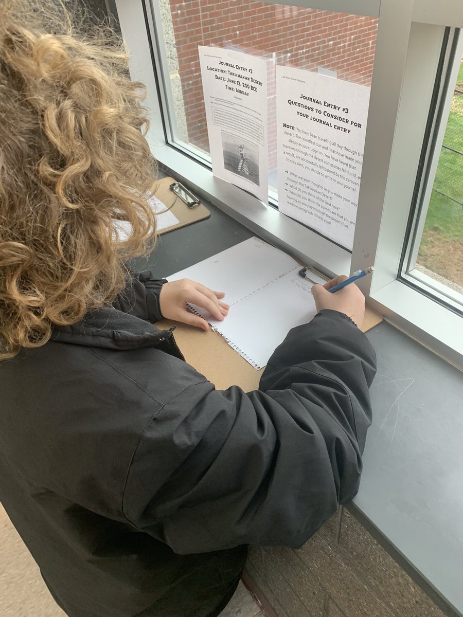 MrsBartoldson's tweet image. We are traveling along the Silk Road today and making journal entries based upon our character! Thank you @DBQProject for the documents! #iMPACT @MMS_principals