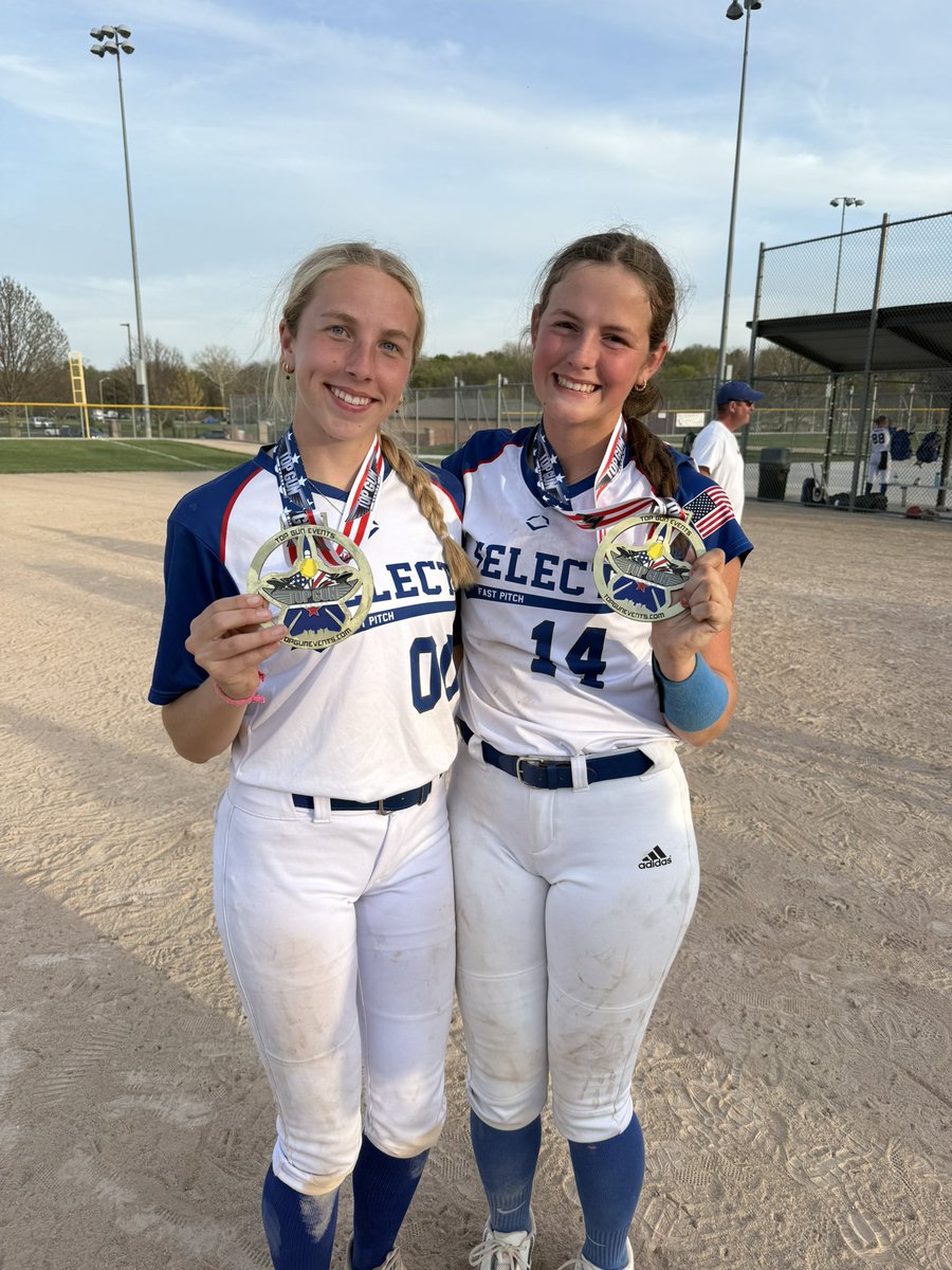 Harper Allin 2027 RHP/1B (@allinharper) on Twitter photo Great first weekend finishing 6-1-1 and winning the championship at <a href="/TopGunEvents/">Top Gun Events</a> Spring Invite! <a href="/Mojo14_2027/">Molly Jones</a> and I also threw a combined perfect game! I threw 11.2 innings with 8K a 2-0 record and 1 BB!
<a href="/Wigs_Dragon_SF/">Select Fastpitch 15U Wigs</a> <a href="/cnote1616/">βπ πππ β</a> <a href="/ejonesrockchalk/">Eric Jones - Select Fastpitch</a> Great first weekend finishing 6-1-1 and winning the championship at <a href="/TopGunEvents/">Top Gun Events</a> Spring Invite! <a href="/Mojo14_2027/">Molly Jones</a> and I also threw a combined perfect game! I threw 11.2 innings with 8K a 2-0 record and 1 BB!
<a href="/Wigs_Dragon_SF/">Select Fastpitch 15U Wigs</a> <a href="/cnote1616/">βπ πππ β</a> <a href="/ejonesrockchalk/">Eric Jones - Select Fastpitch</a>