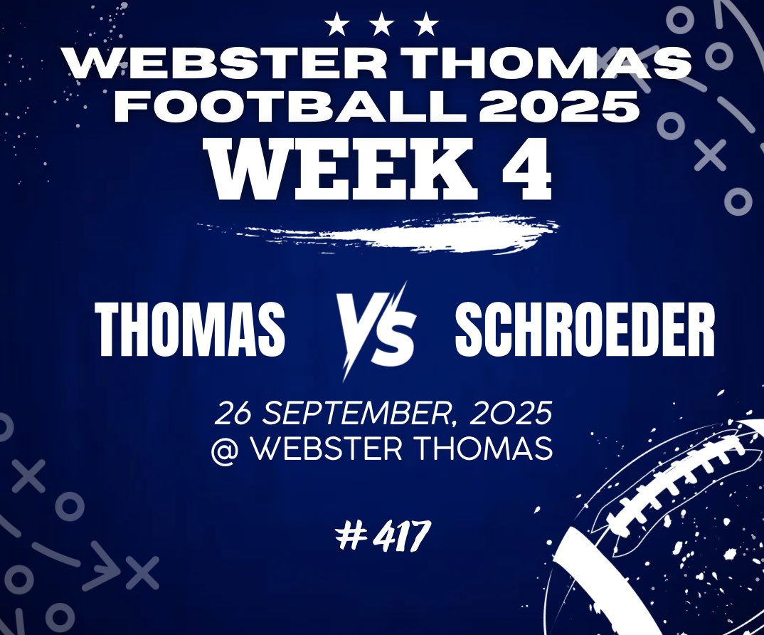 Week 4 Schedule Reveal‼️🏈💥 Cross town Rivals come North on Friday, Sept. 26th at 7:00pm🔥 #417