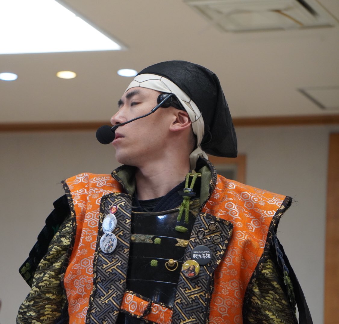 4.13 #関ケ原春初陣祭 西軍の演武 三成様の新しい口上の時の表情が