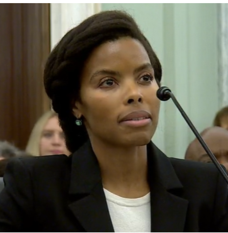 IzzyAndersonn's tweet photo. Unexpected calm in a heated moment: GOP FCC nominee Olivia Trusty faced sharp questions on agency independence but still earned praise from Senate Democrats. In today's polarized landscape, even a measured answer can speak volumes. #2025CM331 @MGDowding https://t.co/xp8c9Vjml7
