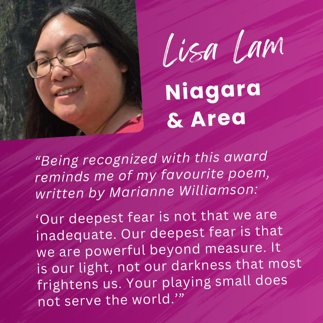 Today we are proud to be featuring Lisa Lam, recipient of our 2025 Local Distinguished Social Worker Award for Niagara &amp; Area. 

Learn more about Lisa and all of our 2025 Distinguished Social Worker Award winners at oasw.org/2025LocalAwards