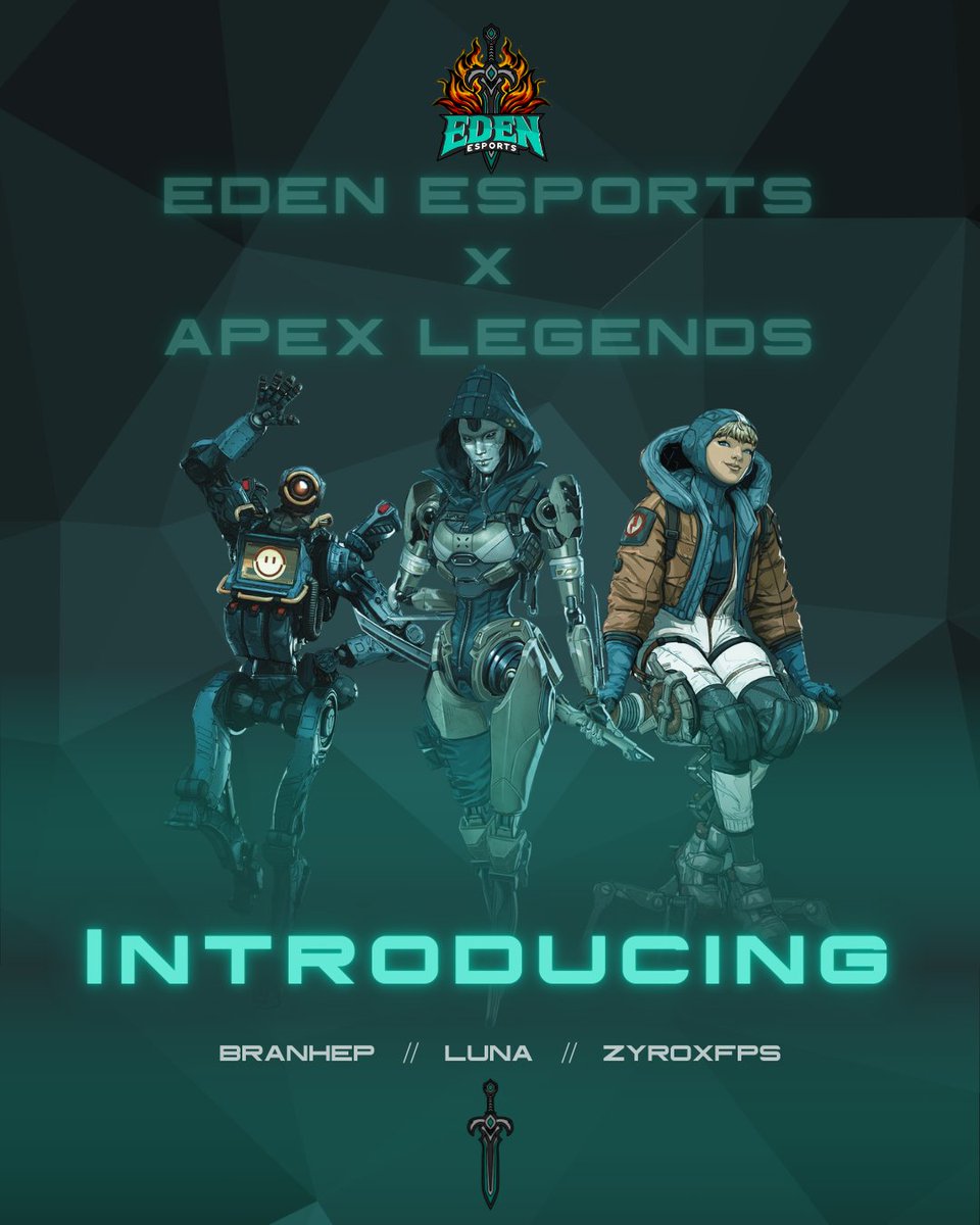 Eden Esports x Apex Legends 🔥

<a href="/bran_hep/">Brandon Heppenstall</a>  
<a href="/irlastolfoo/">EDEN Luna</a>
@ZyroxTVFN 

In their debut run, they pushed hard through Split 1 Challenger Circuit: 81 points in Round 1, 38 in Round 2, and a solid quarters finish. Round 3 wasn't ours this time, but the grind’s just getting started.💥