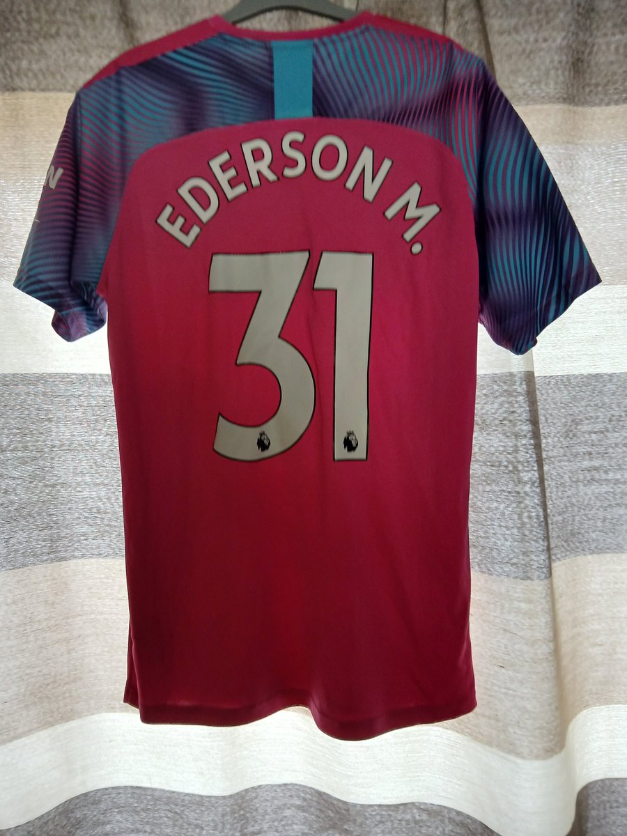 jimjam (@jamhunt663) on Twitter photo <a href="/shirts_original/">Charity Shop Finds' Football Shirts</a> got this in a charity shop man city 2019 goalkeeper shirt player issue version cost £4 <a href="/shirts_original/">Charity Shop Finds' Football Shirts</a> got this in a charity shop man city 2019 goalkeeper shirt player issue version cost £4