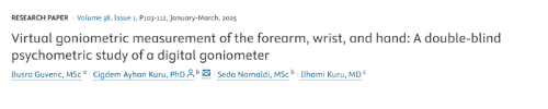 Journal of Hand Therapy (@jrnlhandtherapy) on Twitter photo Are #virtual goniometric measurements a reliable and valid way to measure the #wrist and #fingers? Find out in this month’s #openaccess
<a href="/JrnlHandTherapy/">Journal of Hand Therapy</a>
article: jhandtherapy.org/article/S0894-… Are #virtual goniometric measurements a reliable and valid way to measure the #wrist and #fingers? Find out in this month’s #openaccess
<a href="/JrnlHandTherapy/">Journal of Hand Therapy</a>
article: jhandtherapy.org/article/S0894-…
