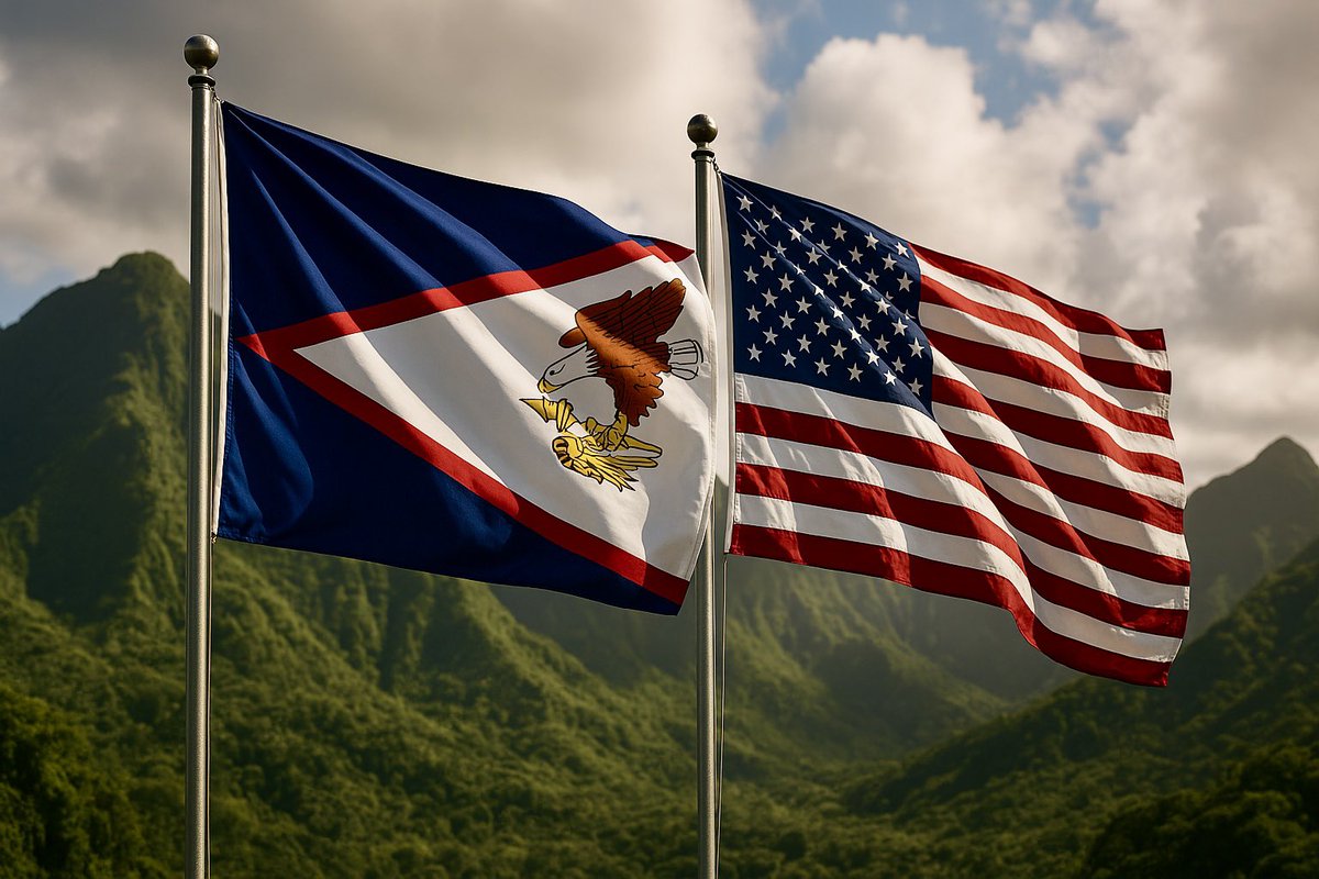 RepAmata's tweet image. This week we celebrate 125 years of Flag Day in American Samoa!
A time to honor our history, people, and shared values.
God bless American Samoa and the USA!
#FlagDay125 #AmericanSamoa #125YearsStrong