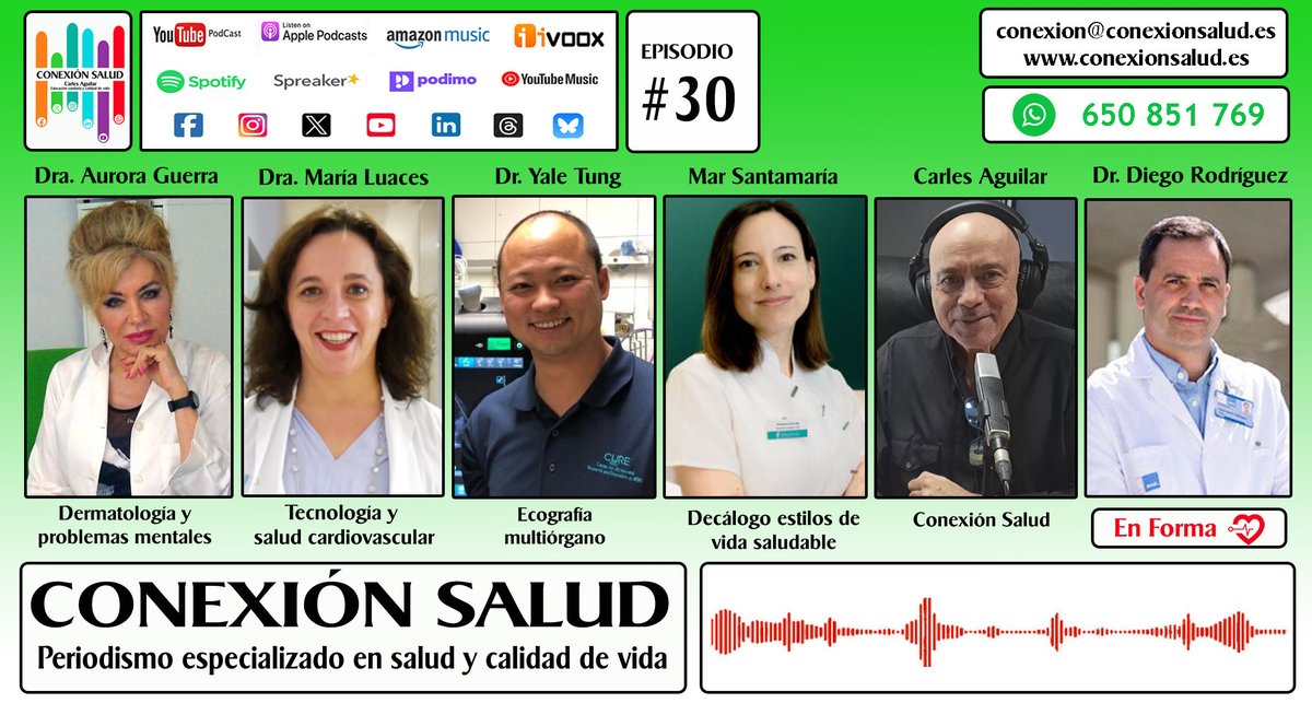 CONEXIÓN SALUD #30
▶️ bit.ly/3ExmtBI ◀️ 

▶️ YOUTUBE PODCAST: bit.ly/3NjfWeK
▶️ SPOTIFY: bit.ly/3TZ4fOd
▶️  IVOOX: bit.ly/3BpXezr
▶️  PODIMO: bit.ly/4eSGE9W

#ConexiónSalud
#Salud
#Prevención
#CarlesAguilar

conexionsalud.es
