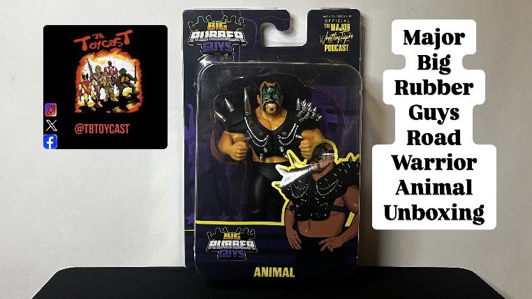 TBToycast (@tbtoycast) on Twitter photo New Unboxing Video
<a href="/CollectMajor/">CollectMajor</a> Big Rubber Guys Road Warrior Animal! Getting The Road Warriors in this scale is absolutely incredible!
youtu.be/X6XQE6dZMdE?si… New Unboxing Video
<a href="/CollectMajor/">CollectMajor</a> Big Rubber Guys Road Warrior Animal! Getting The Road Warriors in this scale is absolutely incredible!
youtu.be/X6XQE6dZMdE?si…