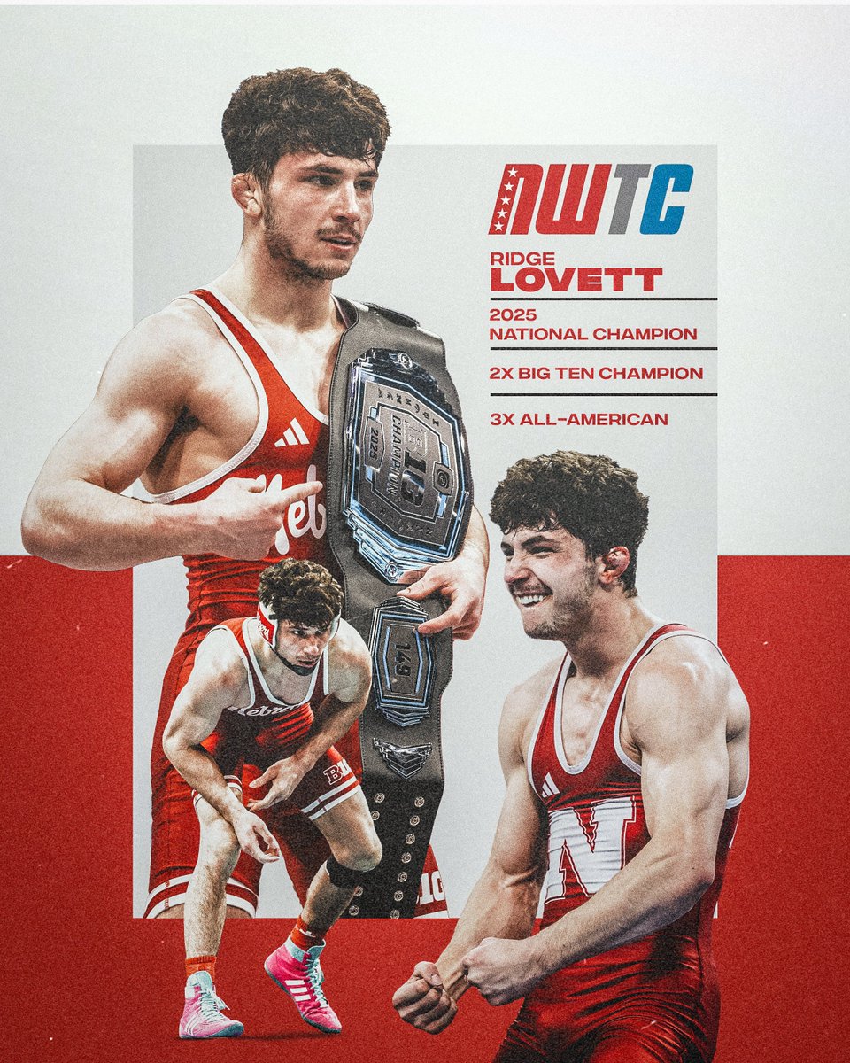 Nebraska Wrestling (@huskerwrestling) on Twitter photo Staying home to chase some more titles.
<a href="/RidgeLovett/">Ridge Lovett</a> will continue his wrestling career here in Lincoln at the Nebraska Wrestling Training Center. Staying home to chase some more titles.
<a href="/RidgeLovett/">Ridge Lovett</a> will continue his wrestling career here in Lincoln at the Nebraska Wrestling Training Center.
